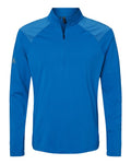 adidas Men's Shoulder Stripe Quarter-Zip Pullover adidas