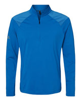adidas Men's Shoulder Stripe Quarter-Zip Pullover adidas