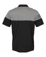 Adidas Men's Heathered 3-Stripes Colorblock Polo-2