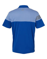 Adidas Men's Heathered 3-Stripes Colorblock Polo-2