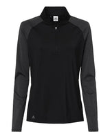 adidas Women's Stripe Block Quarter-Zip Pullover adidas