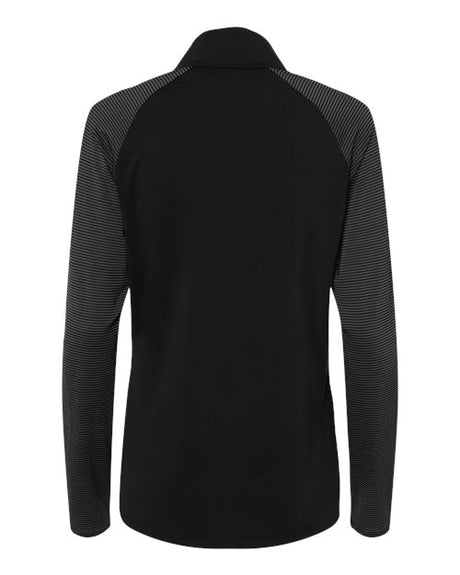 adidas Women's Stripe Block Quarter-Zip Pullover adidas