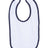 Rabbit Skins Infant Contrast Trim Premium Jersey Bib Rabbit Skins