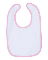 Rabbit Skins Infant Contrast Trim Premium Jersey Bib Rabbit Skins