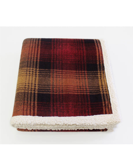Kanata Blanket Unisex Cottage Plaid Throw Kanata Blanket