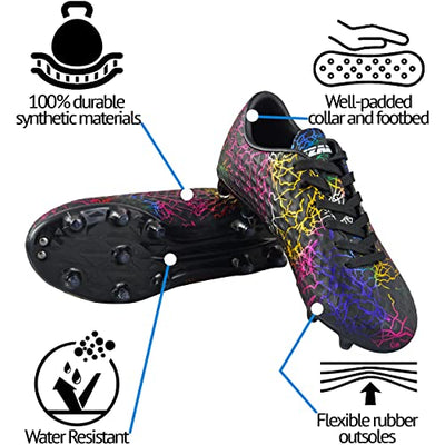 Vizari Kids Zodiac JR FG Firm Ground Outdoor Soccer Cleats/Shoes