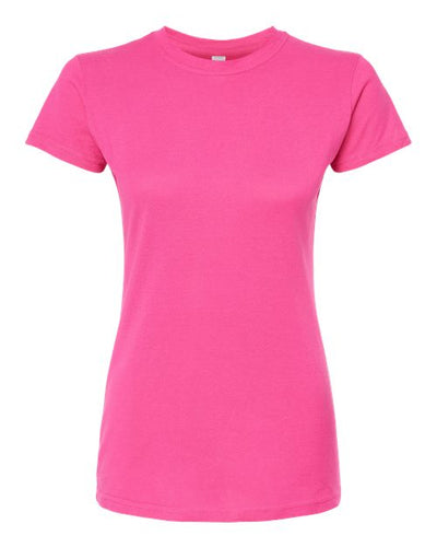 Tultex Women's Slim Fit Fine Jersey T-Shirt 1 of 3