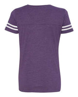 LAT Women's Football V-Neck Fine Jersey T-Shirt LAT