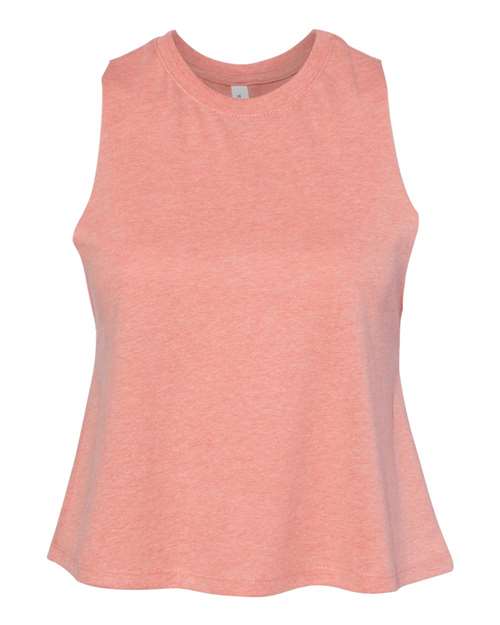 BELLA + CANVAS Women's Racerback Cropped Tank. BC6682