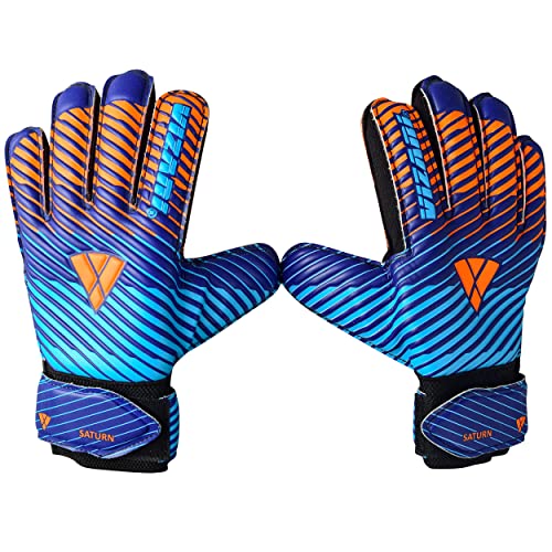 Vizari Sports Saturn Soccer Goalie Goalkeeper Gloves for Kids Youth & Boys