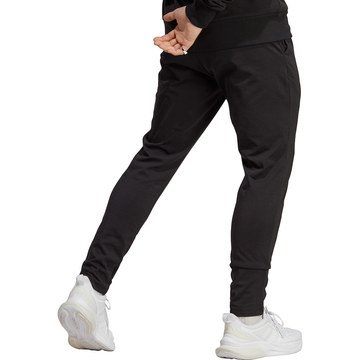 adidas Men's Essentials Single Jersey Tapered Open Hem Pants adidas