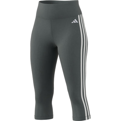 adidas Women's Train Essentials 3-Stripes High-Waisted 3/4 Leggings