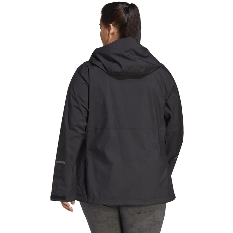 adidas Women’s Terrex Multi RAIN.RDY 2.5 Layer Hiking Rain Jacket (Plus Size)