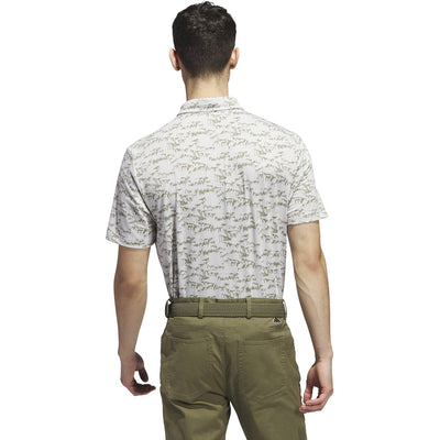 adidas Men's Go-To Printed Golf Polo Shirt