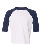 BELLA + CANVAS Toddler's Three-Quarter Sleeve Baseball Tee