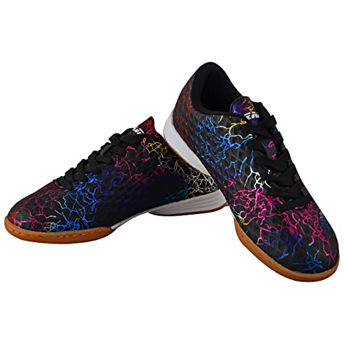 Vizari Kids Zodiac JR ID Indoor Soccer Shoes for Boys and Girls (Black,1.5)-1