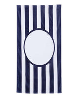 Carmel Towel Company Striped Beach Towel Carmel Towel Company