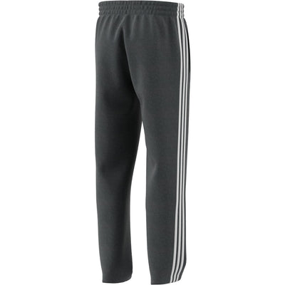 adidas Men's Essentials 3-Stripes Open Hem Fleece Pants