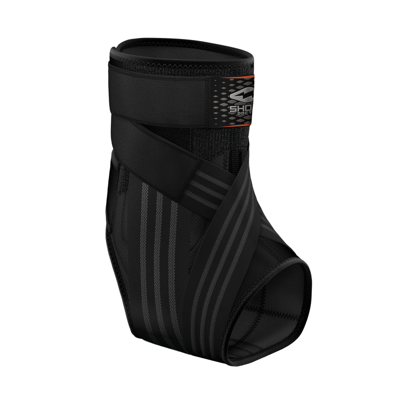 Shock Doctor Ultra Laceless Ankle Brace w/ Flex-Sport Stays and Fig 8 Straps
