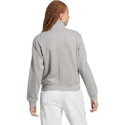 adidas Women's Essentials 3-Stripes Quarter-Zip Sweatshirt