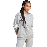 Adidas Women’s 3-Stripes Oversized Fleece Sweatshirt adidas
