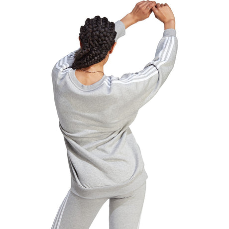 Adidas Women’s 3-Stripes Oversized Fleece Sweatshirt adidas