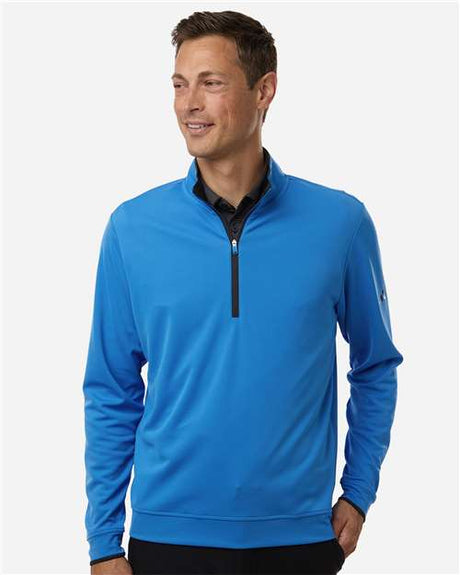 adidas Men's Performance Lightweight Quarter-Zip Pullover Mens Apparel Sweatshirts & Fleece