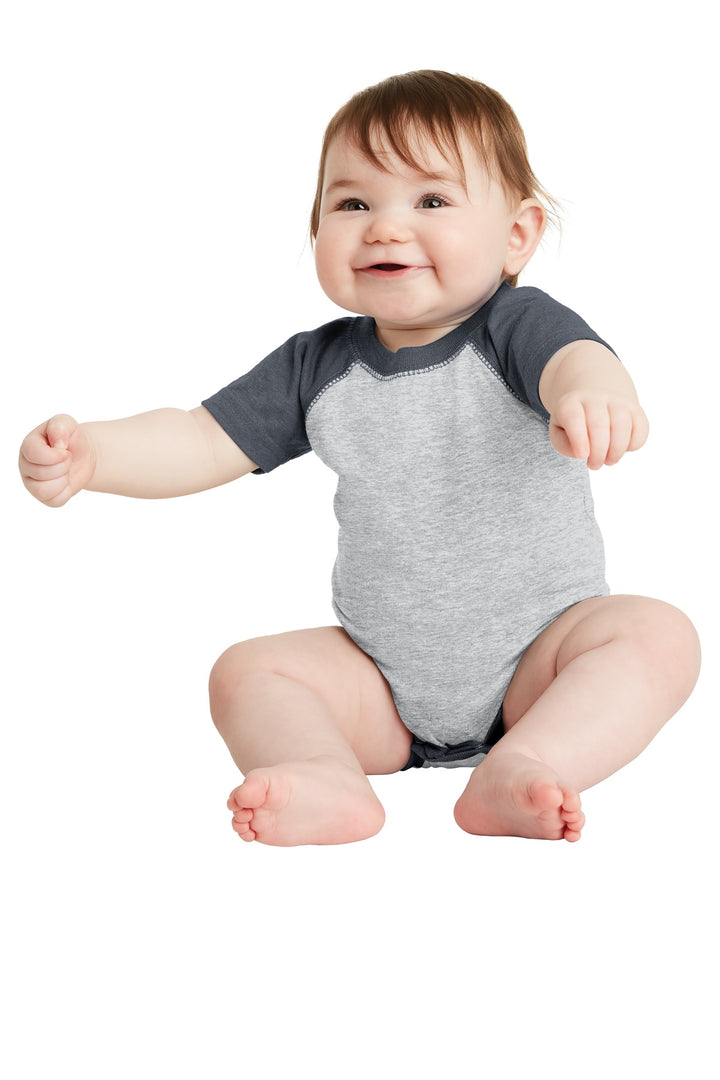 Rabbit Skins Infant Baseball Fine Jersey Bodysuit