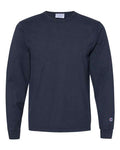 Champion Men's Garment Dyed Long Sleeve T-Shirt Champion