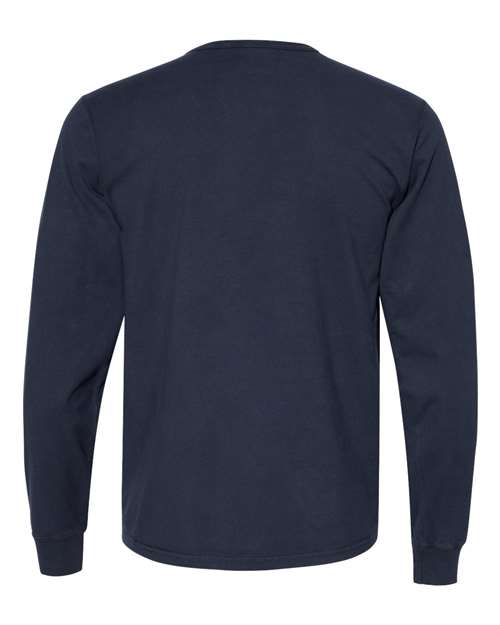 Champion Men's Garment Dyed Long Sleeve T-Shirt Champion