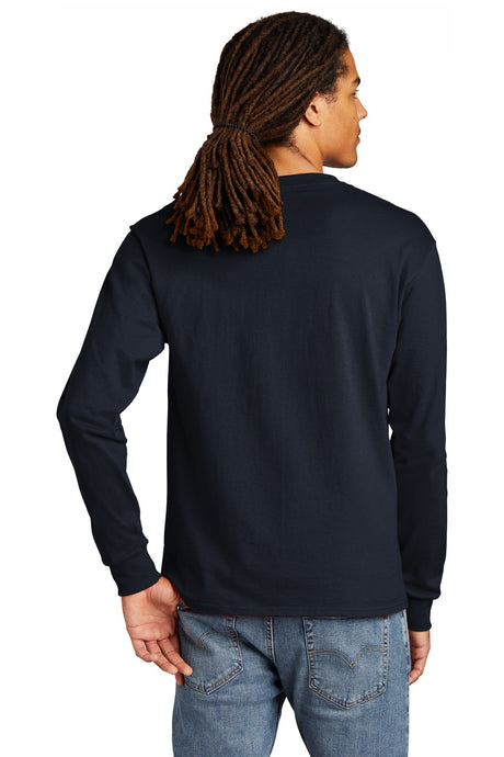 Champion Men's Heritage 5.2-Oz. Jersey Long Sleeve Tee Champion