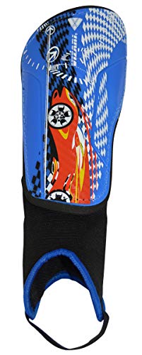 Vizari Racer Soccer Shinguard with Ankle Protection for Boys and Girls