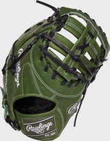 Rawlings Heart of the Hide Military Green 13" First Base Mitt Rawlings