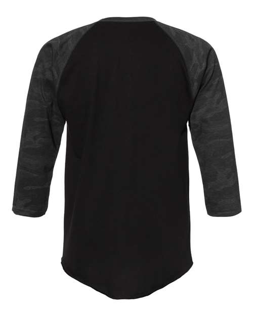 LAT Men's Baseball Fine Jersey Tee LAT