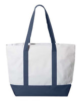 Liberty Bags Unisex Bay View Zippered Tote Liberty Bags