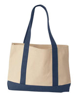Liberty Bags Leeward Boater Tote Bag Liberty Bags