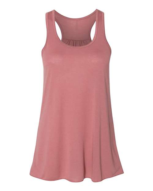 BELLA + CANVAS Women's Flowy Racerback Tank
