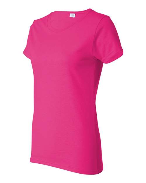 Gildan Ladies Heavy Cotton 100% Cotton T-Shirt. 5000L