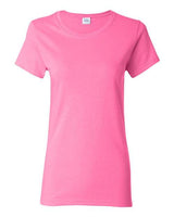 Gildan Ladies Heavy Cotton 100% Cotton T-Shirt. 5000L