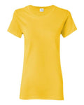 Gildan Ladies Heavy Cotton 100% Cotton T-Shirt. 5000L