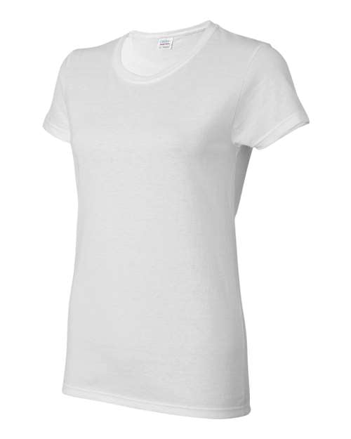 Gildan Ladies Heavy Cotton 100% Cotton T-Shirt. 5000L