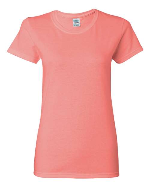 Gildan Women's Heavy Cotton 100% Cotton T-Shirt. 5000L