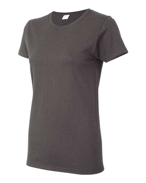 Gildan Ladies Heavy Cotton 100% Cotton T-Shirt. 5000L