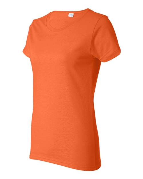 Gildan Ladies Heavy Cotton 100% Cotton T-Shirt. 5000L