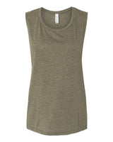 BELLA+CANVAS  Women's Flowy Scoop Muscle Tank. BC8803 2 of 2