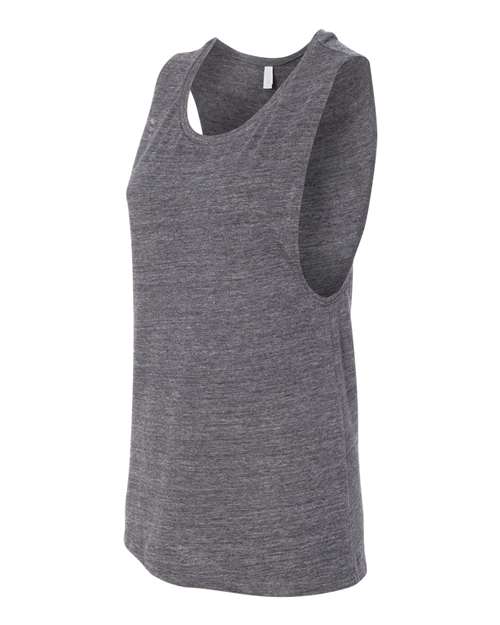 BELLA+CANVAS  Women's Flowy Scoop Muscle Tank. BC8803 2 of 2