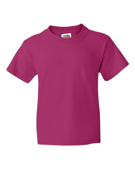 Fruit of the Loom Youth HD Cotton 100% Cotton T-Shirt Fruit of the Loom