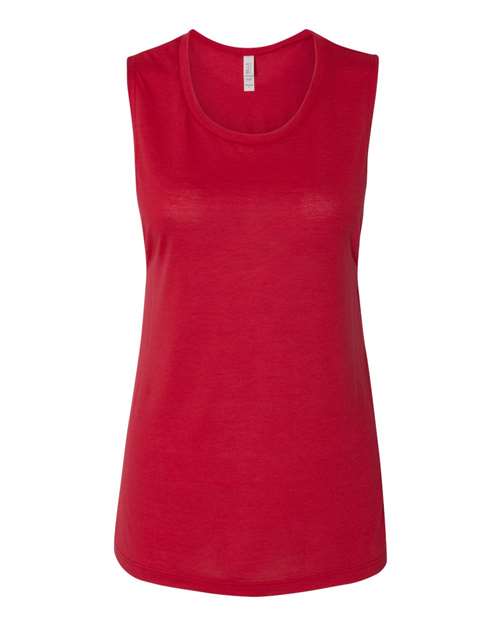 BELLA + CANVAS Women's Flowy Scoop Muscle Tank Top BC8803
