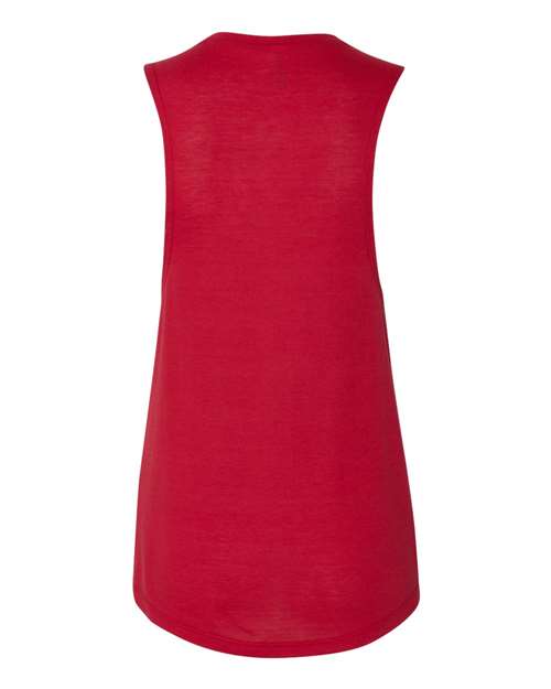BELLA + CANVAS Women's Flowy Scoop Muscle Tank Top BC8803