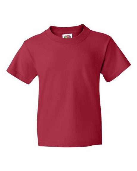 Fruit of the Loom Youth HD Cotton 100% Cotton T-Shirt Fruit of the Loom